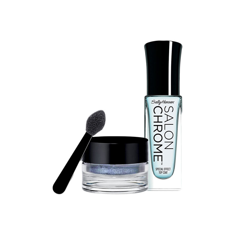 Sally Hansen Salon Chrome Kit Peacock Bleu Paon