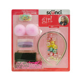 Scunci Girl Hair Accessory Mega Pack Pink Fever 99pk