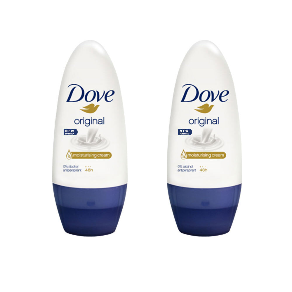 6 Pack x Dove Original Roll-On Deodorant 50mL