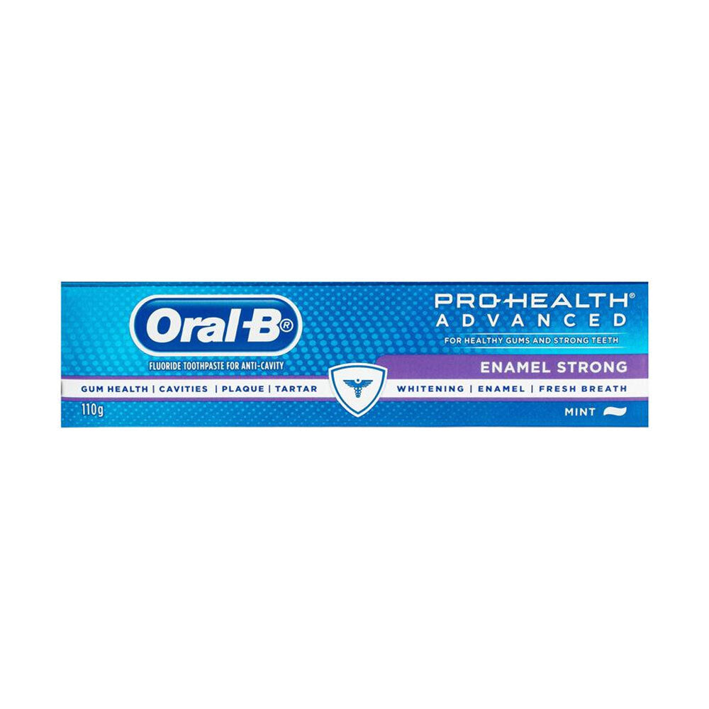 2 Pack x Oral-B Toothpaste Enamel Strong Mint 110g