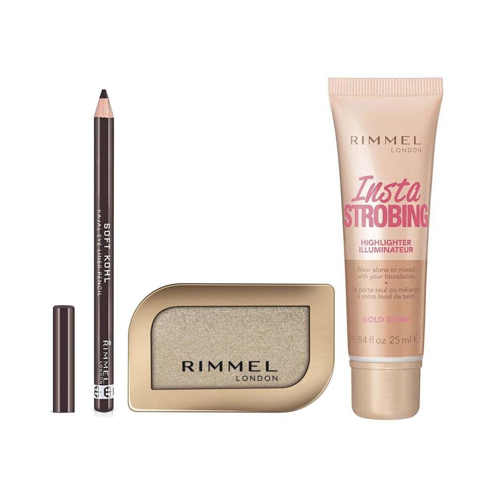 Rimmel Get The Golden Glow Look Gift Pack 4pcs
