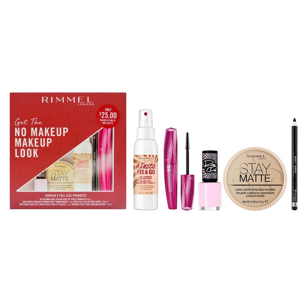 Rimmel Get The No Makeup Makeup Look 5pcs