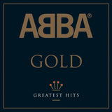 Crosley Record Storage Crate &  ABBA Gold - Double Vinyl Album Bundle