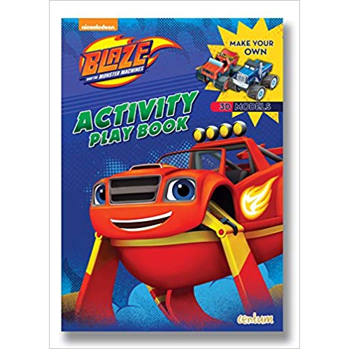 Blaze and the Monster Machines: Activity Play Book
