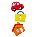 Rexel Keyring Toppers - 3 Pack