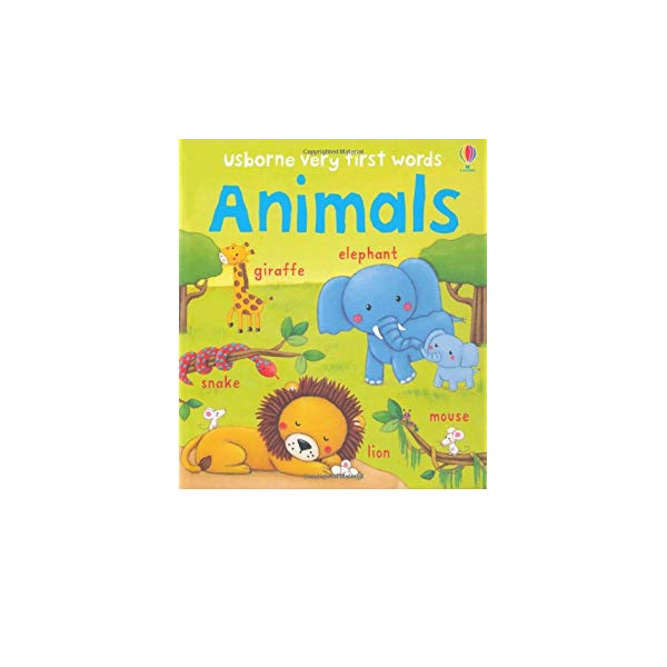 Animals: Usborne very first words