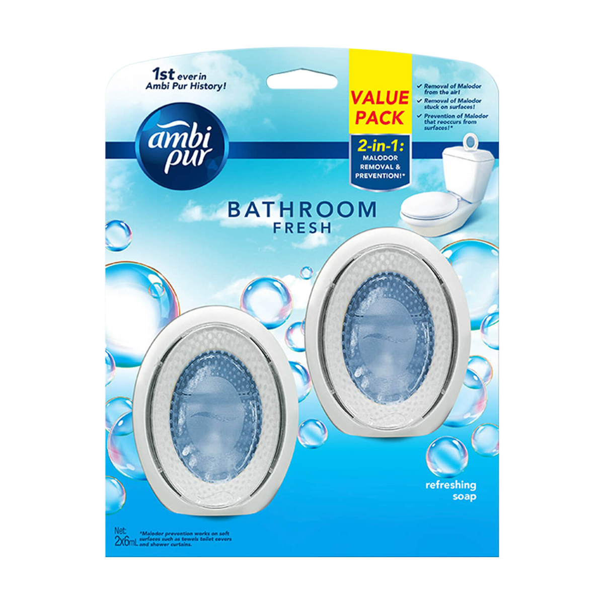 Ambi Pur: Bathroom Fresh (2-in-1)