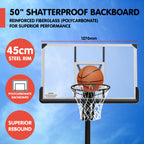 Kahuna Height-Adjustable Basketball Hoop for Kids and Adults