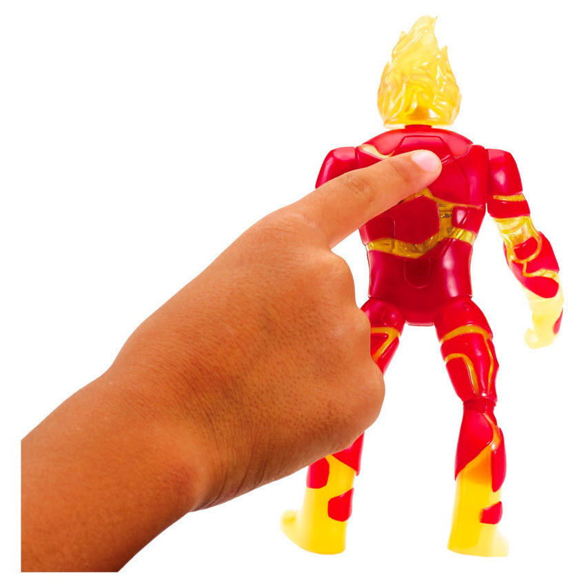Ben 10 Power Up Deluxe Action Figure - Heatblast