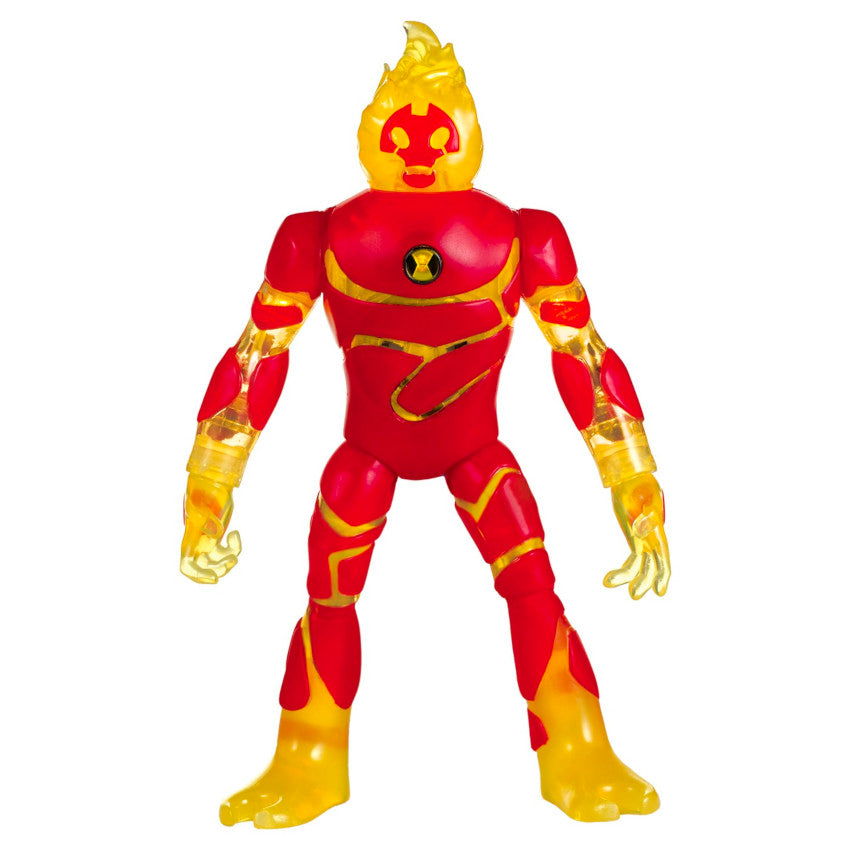 Ben 10 Power Up Deluxe Action Figure - Heatblast