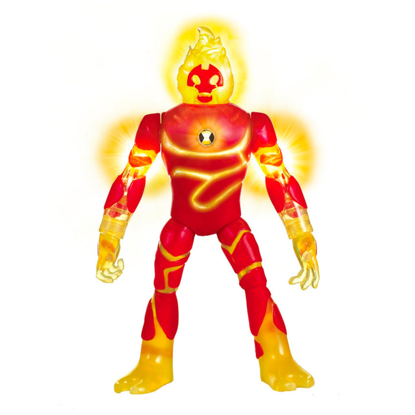Ben 10 Power Up Deluxe Action Figure - Heatblast