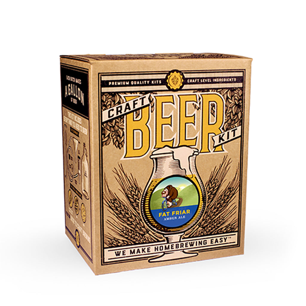 Craft A Brew - Fat Friar Amber Ale Beer Brewing Kit
