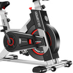 Powertrain IS-500 Heavy-Duty Exercise Spin Bike Electroplated - Silver