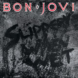 Crosley Record Storage Crate & Bon Jovi Slippery When Wet - Vinyl Album Bundle