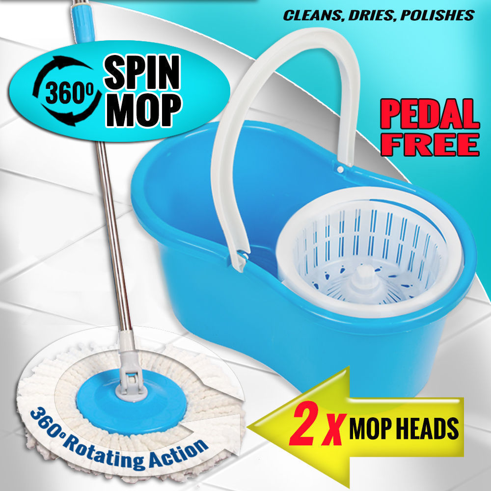 Magic Spin Mop (2 bonus heads included)