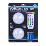 Brillar - Remote Control Puck Lights With Colour Changing LED Technology