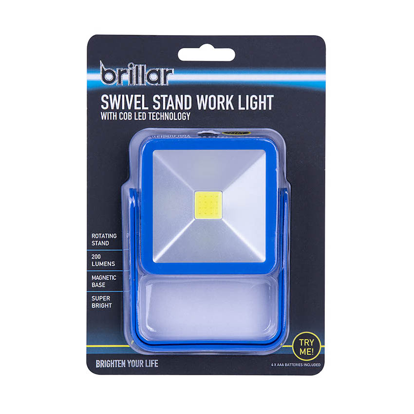 Brillar - Swivel Stand Work Light With COB LED Technology