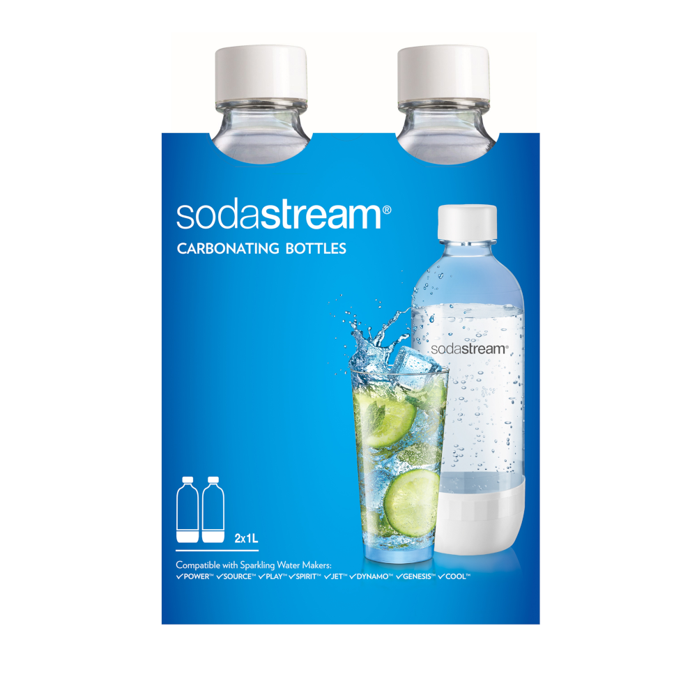 SodaStream JET (Black) With Pepsi Tasting Pack And 2 Extra Bottles