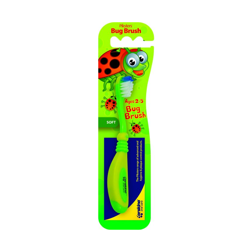 Piksters Bug Brush Kids Toothbrush (Soft)