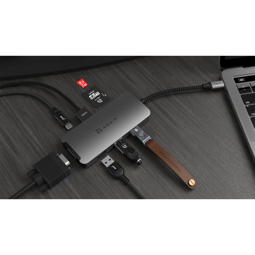 Adam Elements USB-C 3.1 - 8 port Hub