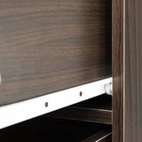 Tallboy Dresser 6 Chest of Drawers Cabinet 85 x 39.5 x 105 - Brown