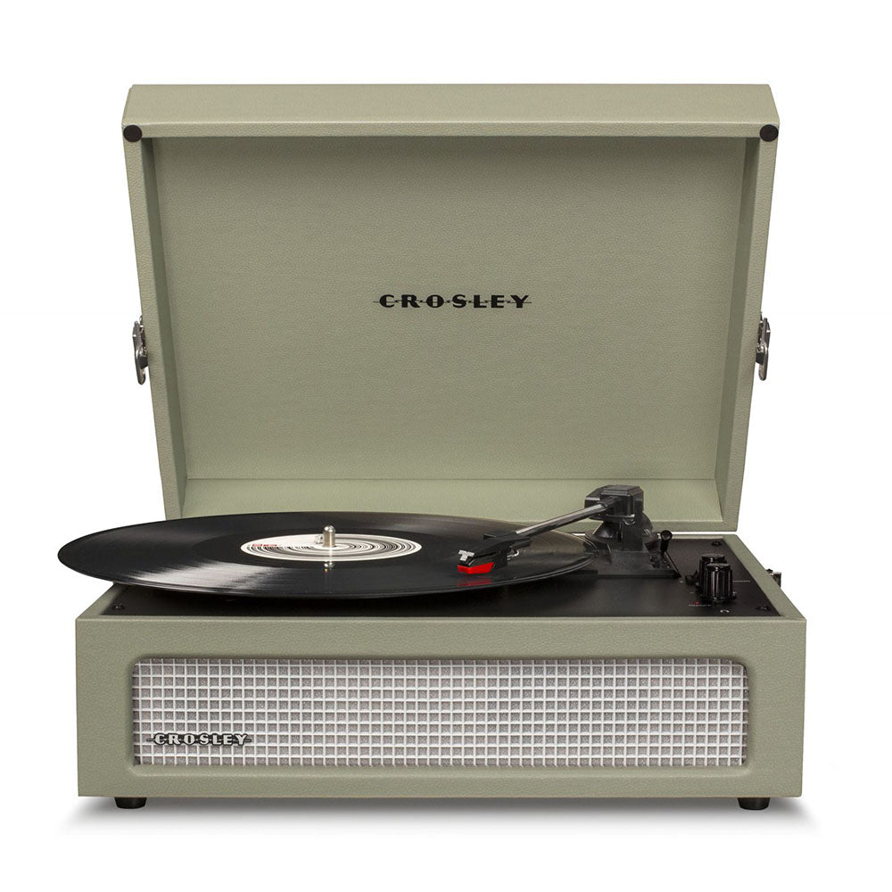 Crosley Voyager Bluetooth Portable Turntable + Free Record Storage Crate