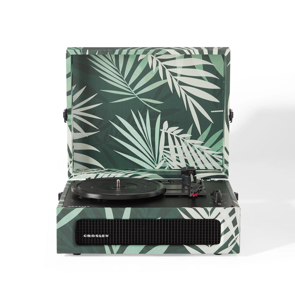 Crosley Voyager Bluetooth Portable Turntable - Botanical - Damaged Box