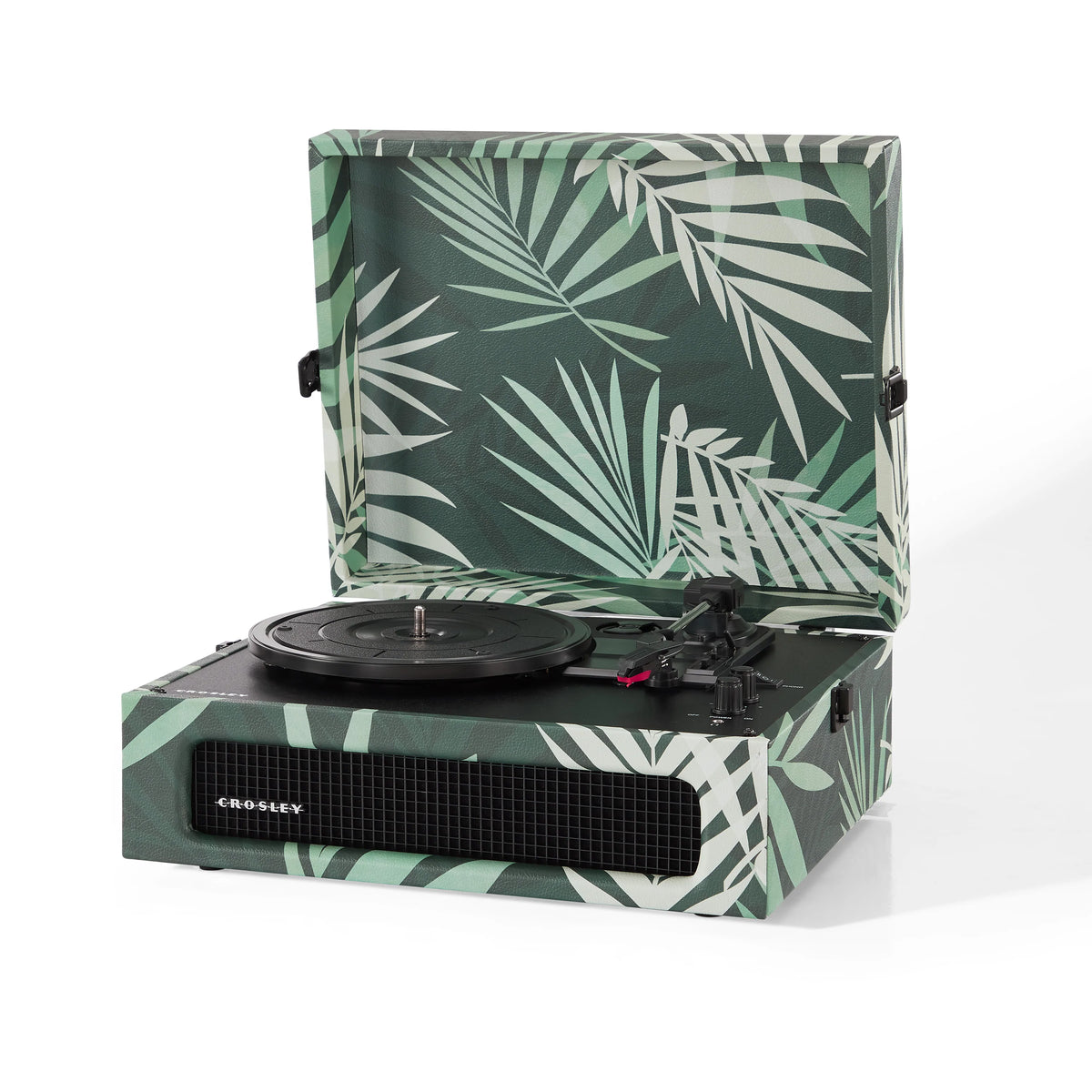 Crosley Voyager Bluetooth Portable Turntable - Botanical - Damaged Box