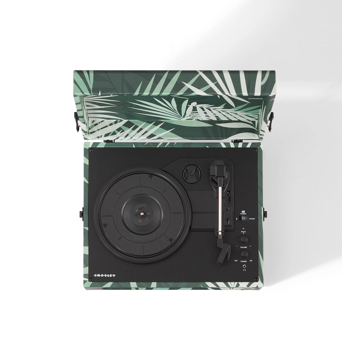 Crosley Voyager Bluetooth Portable Turntable - Botanical - Damaged Box