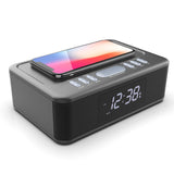Lenoxx Wireless Charging Bluetooth Alarm Clock