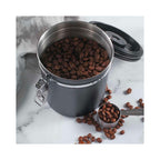 Sherwood Home Filter Brew Coffee Bean/Grounds Air Tight Storage Canister - Black - 500ml