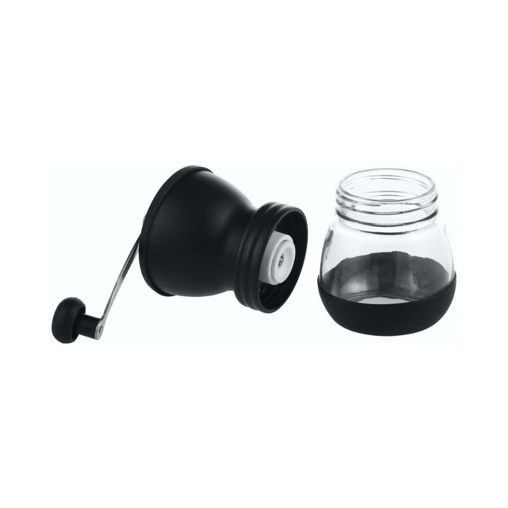 Sherwood Home Filter Brew Manual Coffee Grinder with 2 Storage Containers - Black