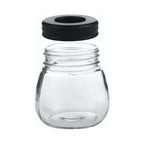 Sherwood Home Filter Brew Manual Coffee Grinder with 2 Storage Containers - Black