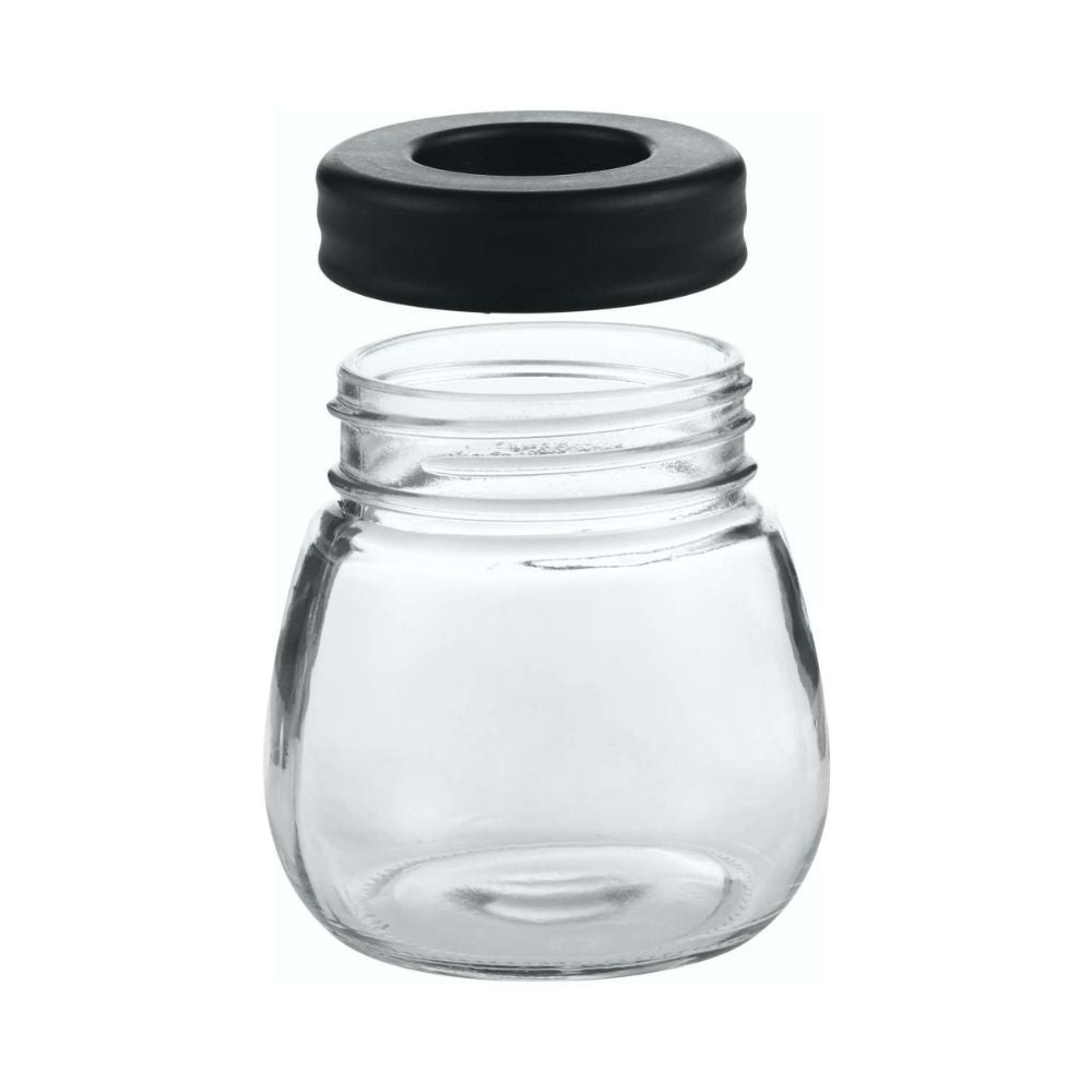 Sherwood Home Filter Brew Manual Coffee Grinder with 2 Storage Containers - Black
