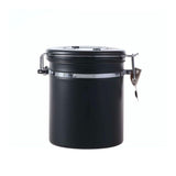 Sherwood Home Filter Brew Coffee Bean/Grounds Air Tight Storage Canister - Black - 500ml