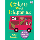 Colour with Chipmunk - Panda Paws (A Lift-the-Flap Book)