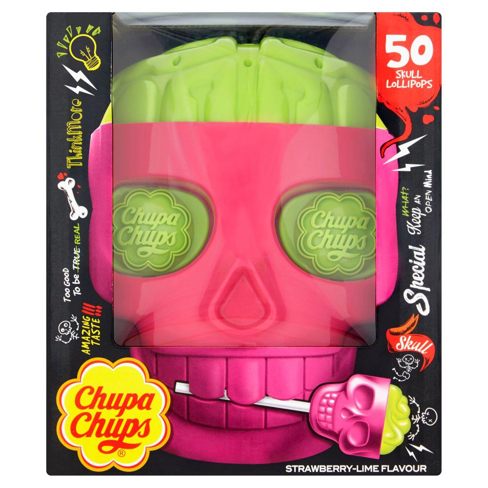 Chupa Chups 3D Skull with 50 Lollipops Limited Edition