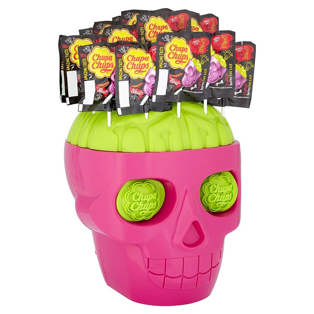 Chupa Chups 3D Skull with 50 Lollipops Limited Edition