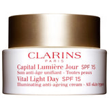 Clarins Vital Light Day Illuminating Anti-Ageing Cream (All Skin Types) SPF 15 - 50ml