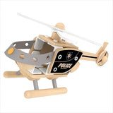 Classic World - Police Helicopter Building Set