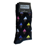Sock Standard - Colourful Triangles