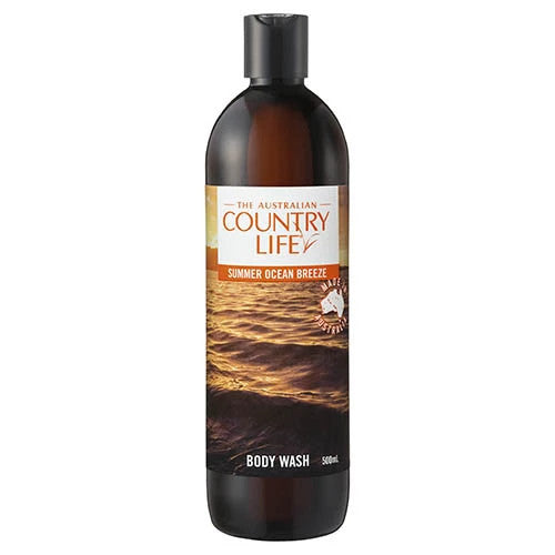 The Australian Country Life Summer Ocean Breeze Body Wash 500mL