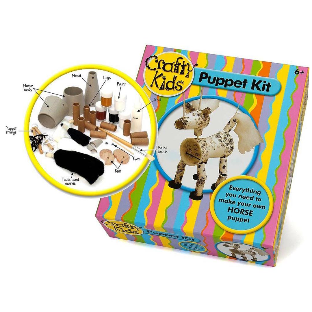 Crafty Kids Puppet Kit - Horse