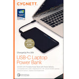 Cygnett ChargeUp Pro 20000mAh Power Bank - Black