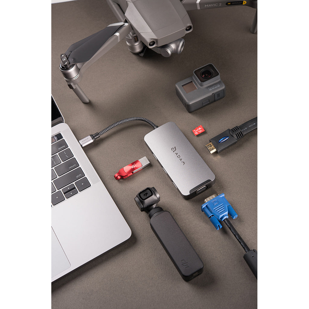 Adam Elements USB-C 3.1 - 8 port Hub
