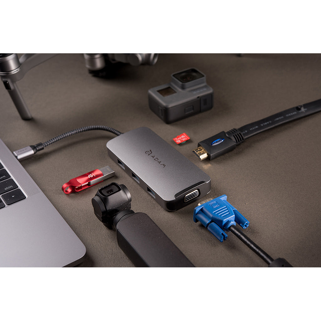 Adam Elements USB-C 3.1 - 8 port Hub