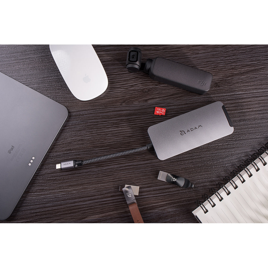 Adam Elements USB-C 3.1 - 8 port Hub