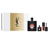 Yves Saint Laurent Black Opium Eau De Parfum 3 Piece Gift Set 90ml