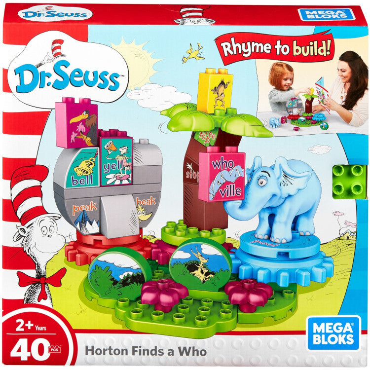 Mega Bloks Dr. Seuss Horton Finds A Who Building Set