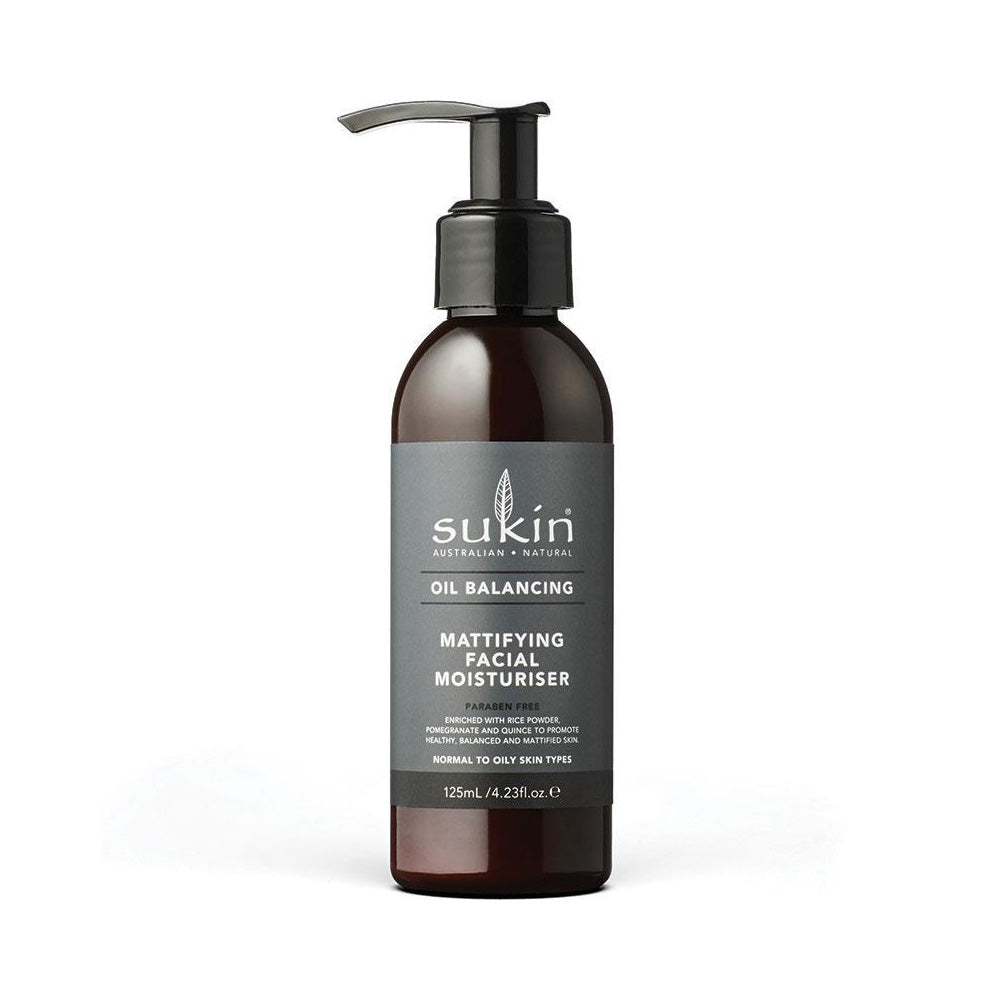 Sukin Oil Balancing Mattifying Facial Moisturiser - 125ml